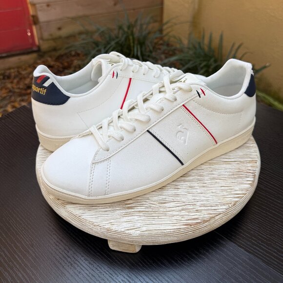 Le Coq Sportif Chateau II Men\'s Court Sneakers 9 Preppy Classic Tennis Shoe New main image 14
